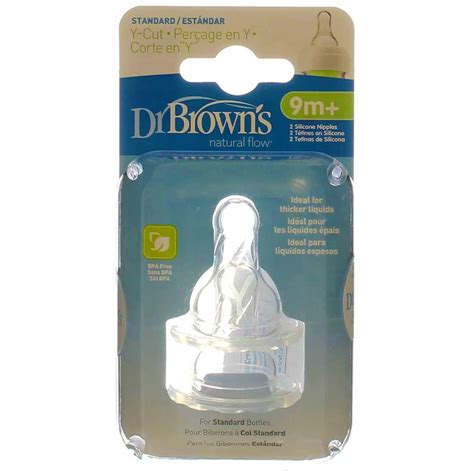 Dr. Browns 8 Pack Natural Flow Level 4 Standard Nipple